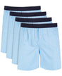 Image for Men's 4 Pcs Classic Boxers Set,Blue