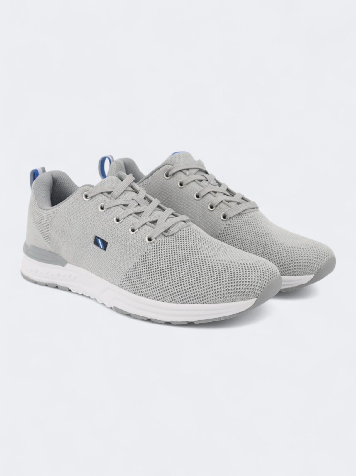 Image for Men's Textured Running Shoes,Grey