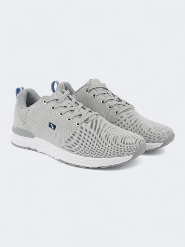 Image for Men's Textured Running Shoes,Grey