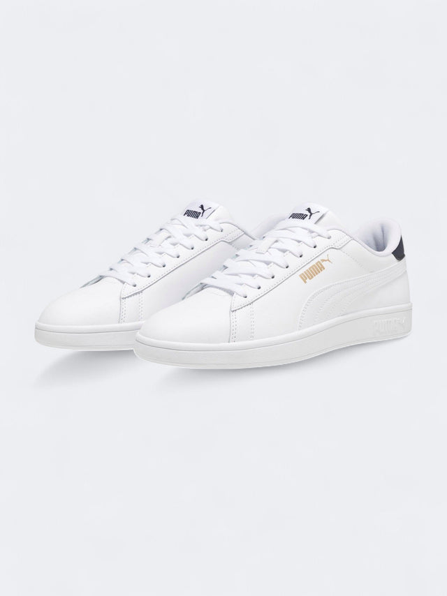 Image for Men's Brand Logo Printed Sneakers,White