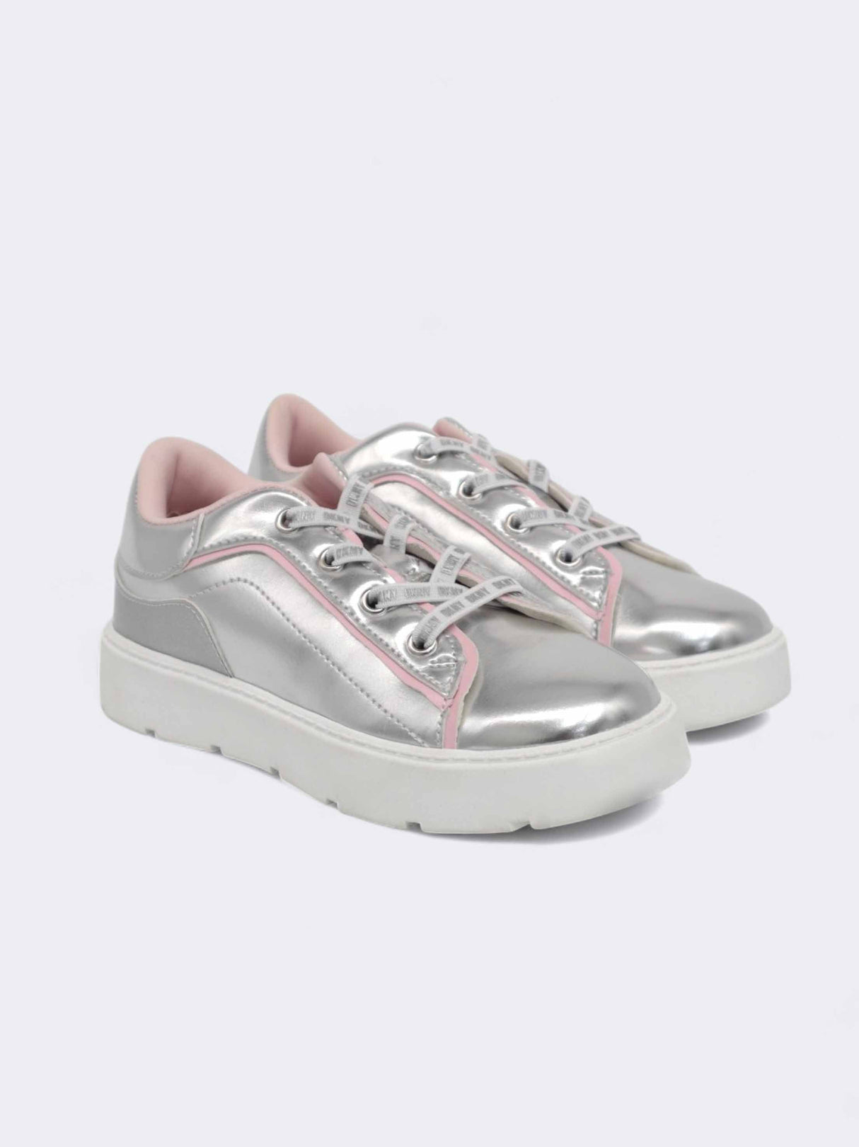 Image for Kid's Girl's Plain Casual Shoes,Silver