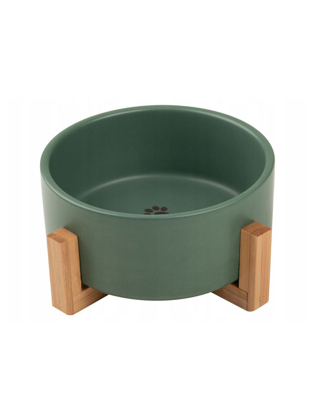 Image for Dog Bowl With Bamboo Stand