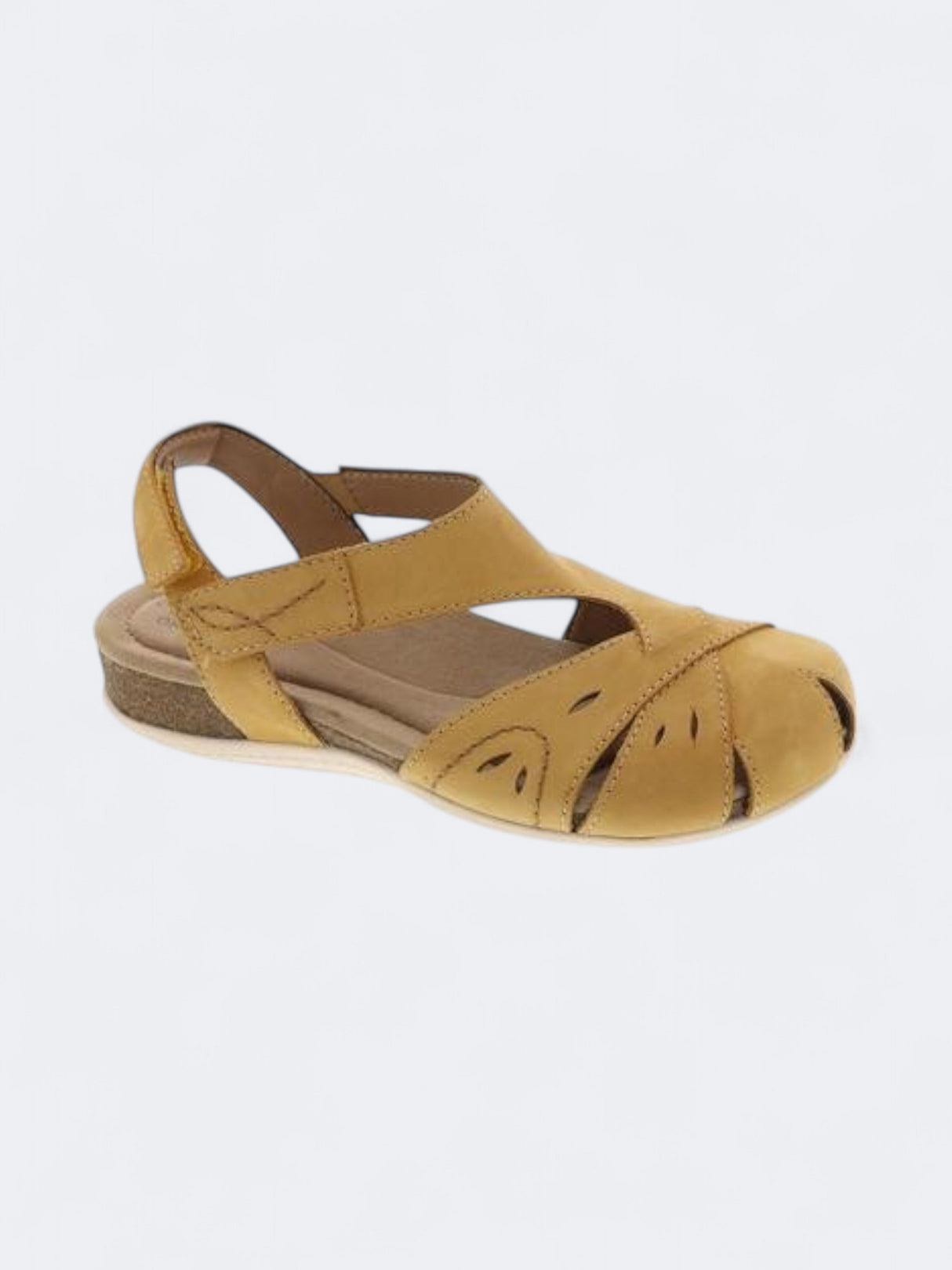 Image for Women's Textured Birdine Sandals,Yellow