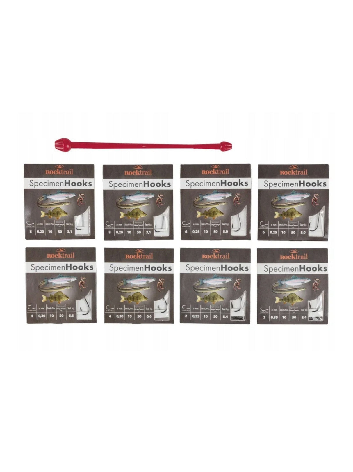 Image for Set Of Hooks For Fishing Natural