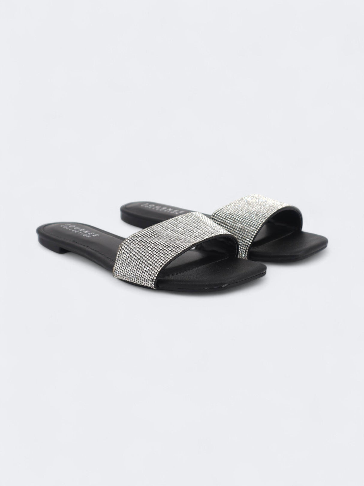 Image for Women's Grayce Tru Comfort Foam Slide Slippers,Silver