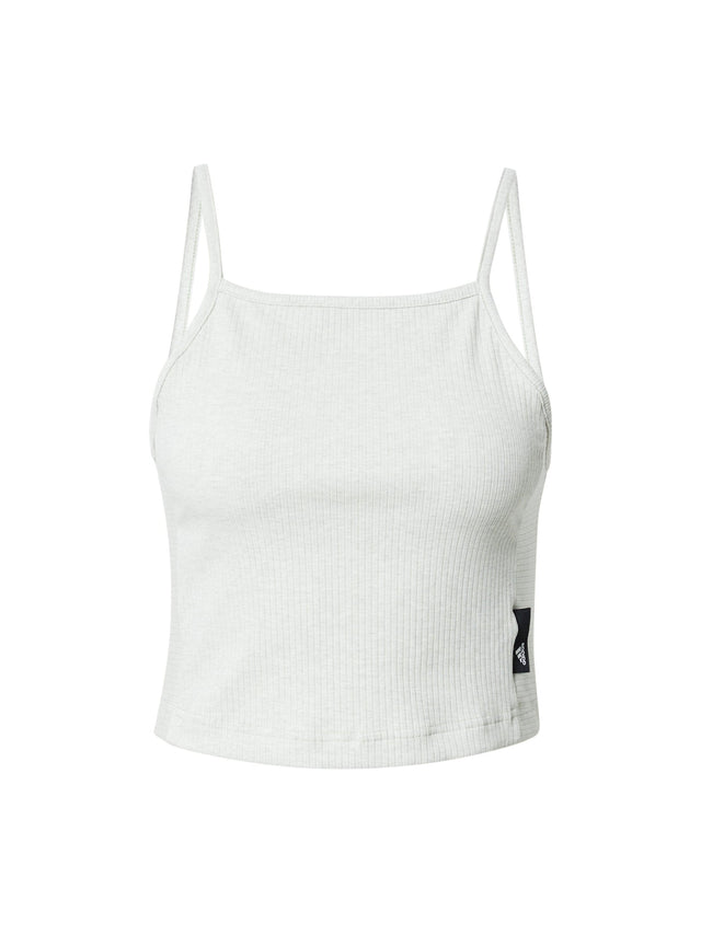 Image for Women's Ribbed Cropped Tank Top,Light Green