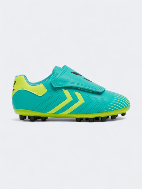 Image for Kid's Graphic Printed Football Shoes,Aqua