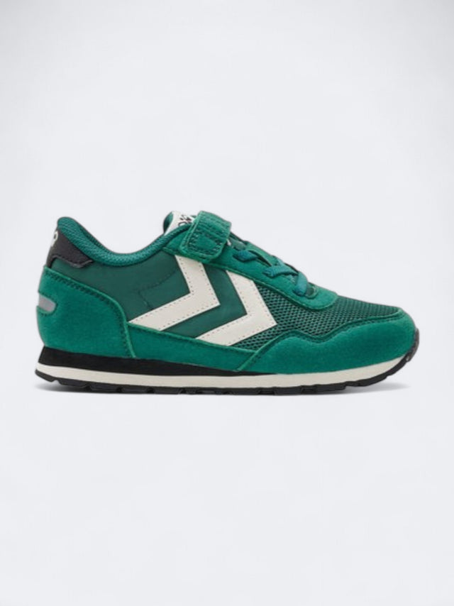 Image for Kid's Boy's Brand Logo Patched Sneakers,Green