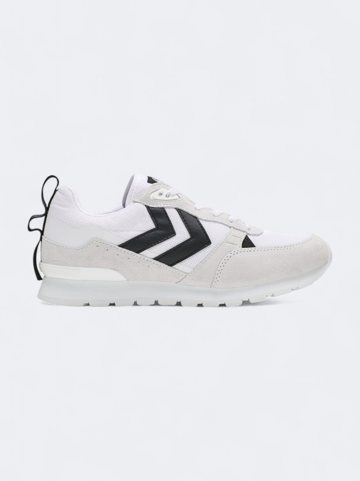 Image for Men's Brand Logo Patched Sneakers,White