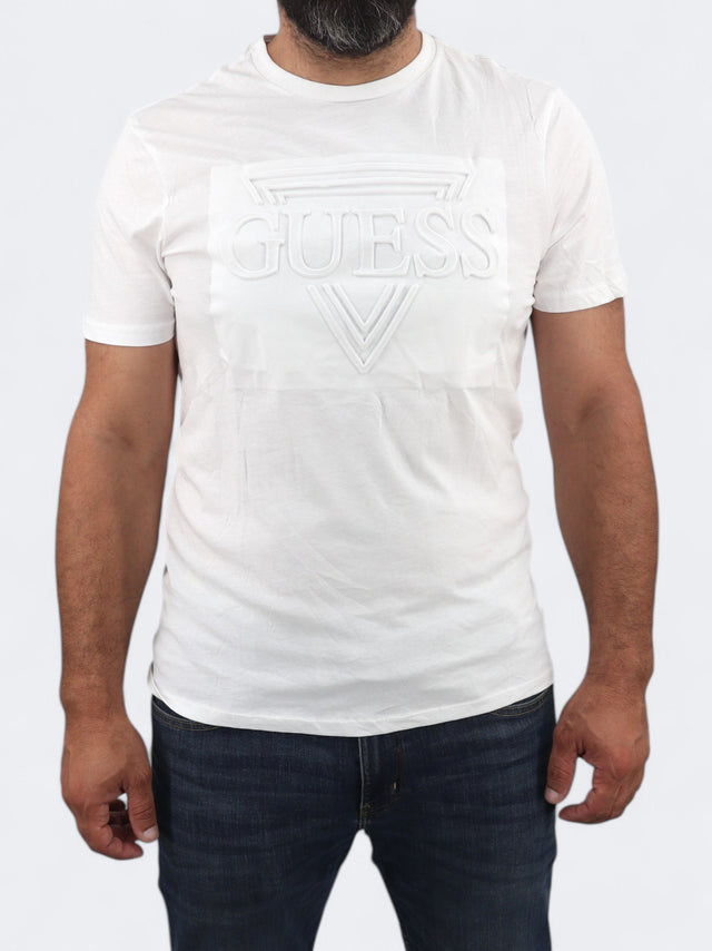Image for Men's Textured T-Shirt,White