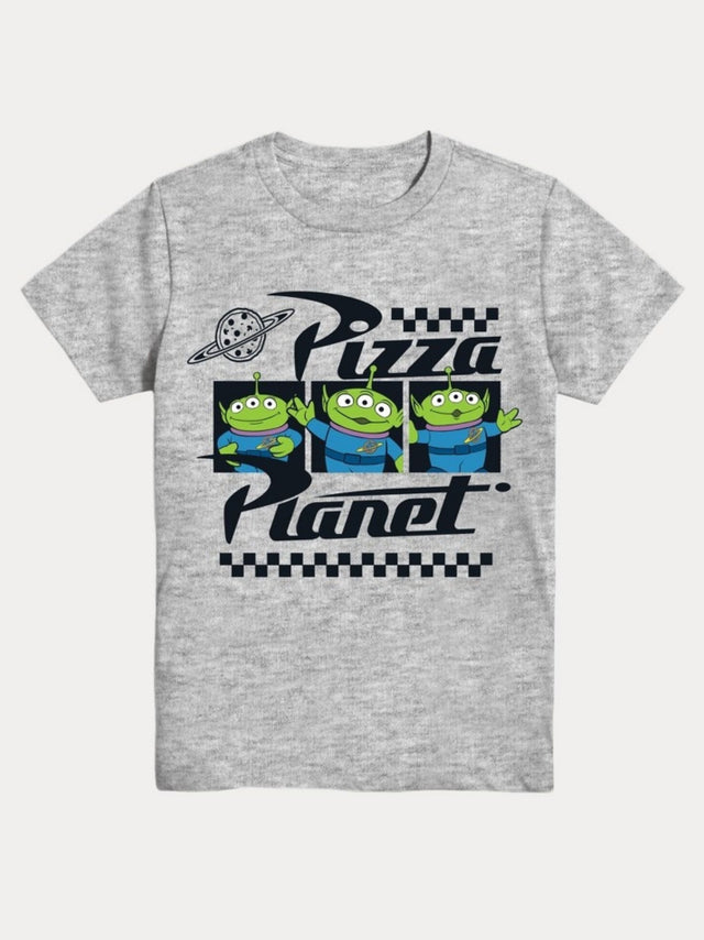 Image for Kid's Boy's Graphic Printed T-Shirt,Grey