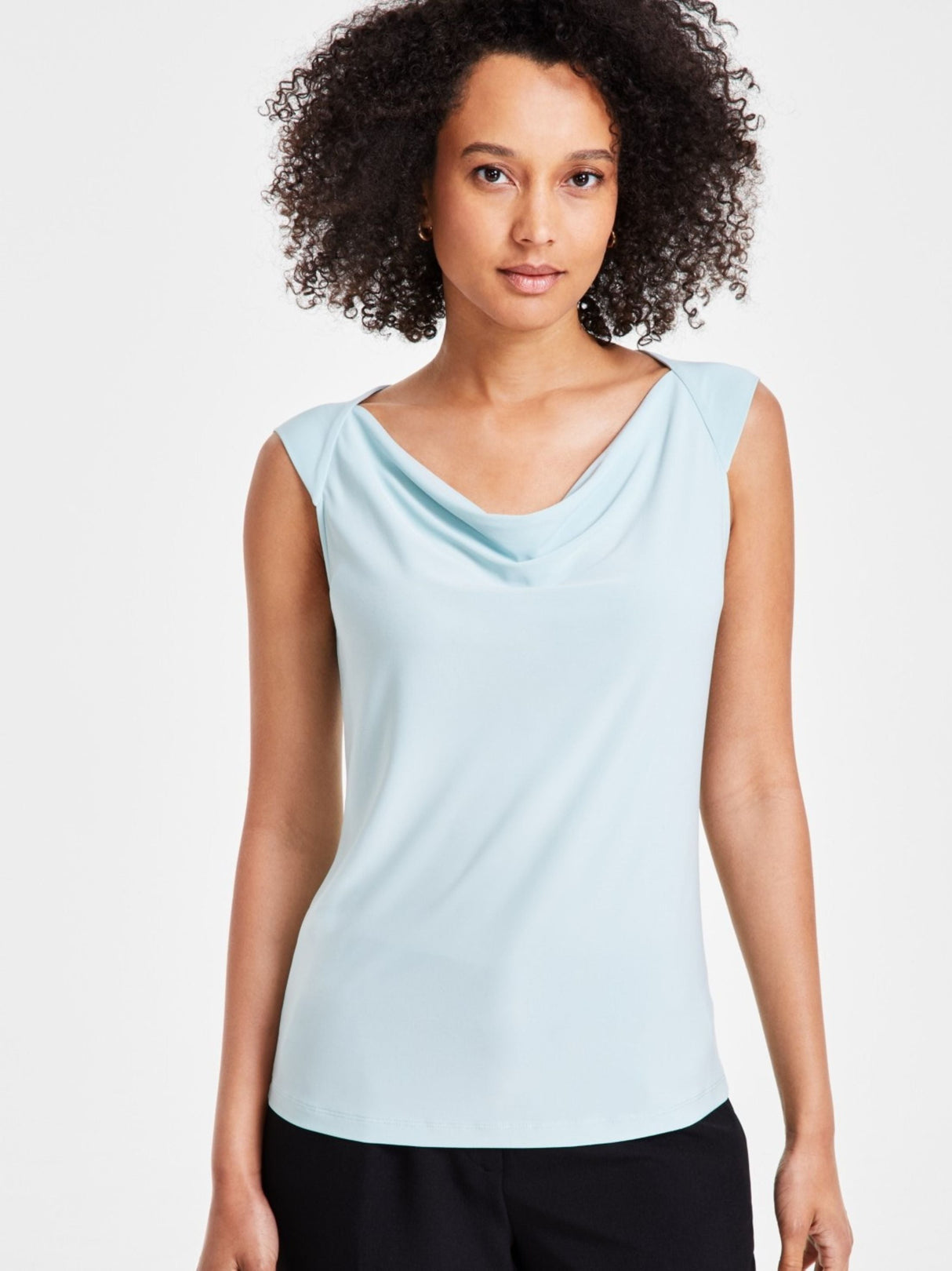 Image for Women's Plain Top,Aqua