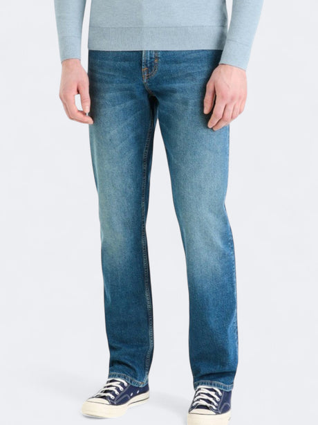 Image for Men's Plain Jeans,Blue