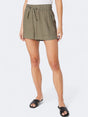 Image for Women's Plain Shorts,Olive