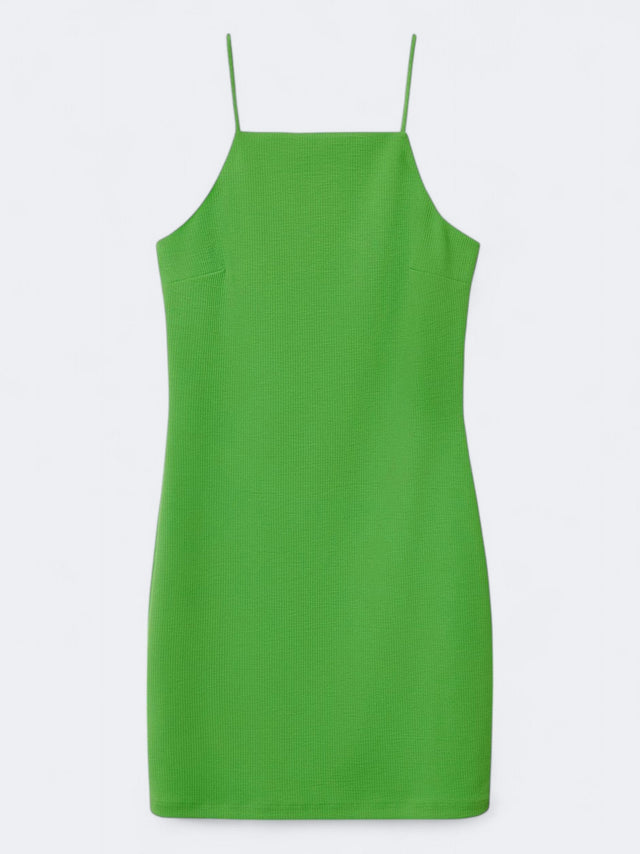 Image for Women's Textured Nuversa Dress,Green