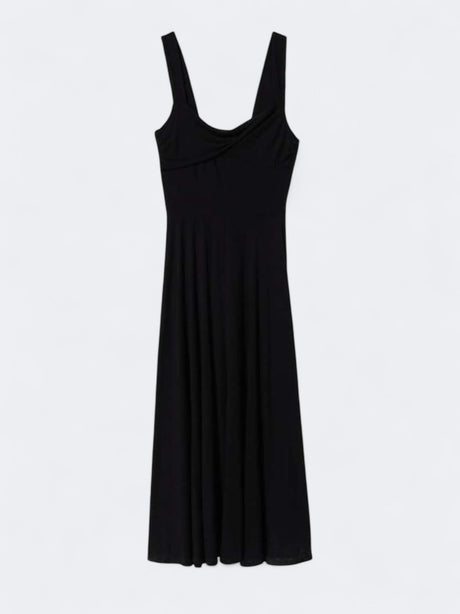 Image for Women's Plain Rochie Cali Negru Dress,Black