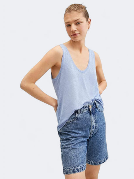 Image for Women's Plain Tank Top,Blue