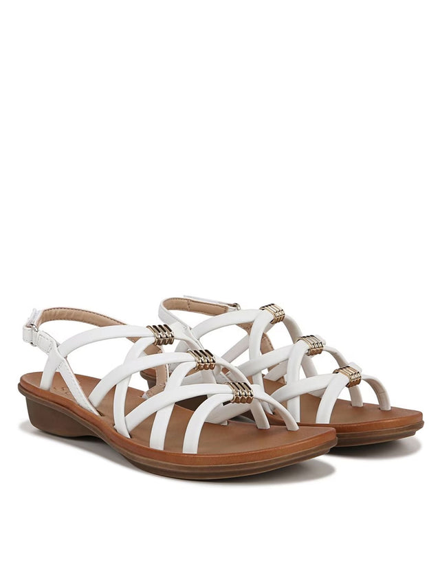 Image for Women's Textured Sierra Sandals,White