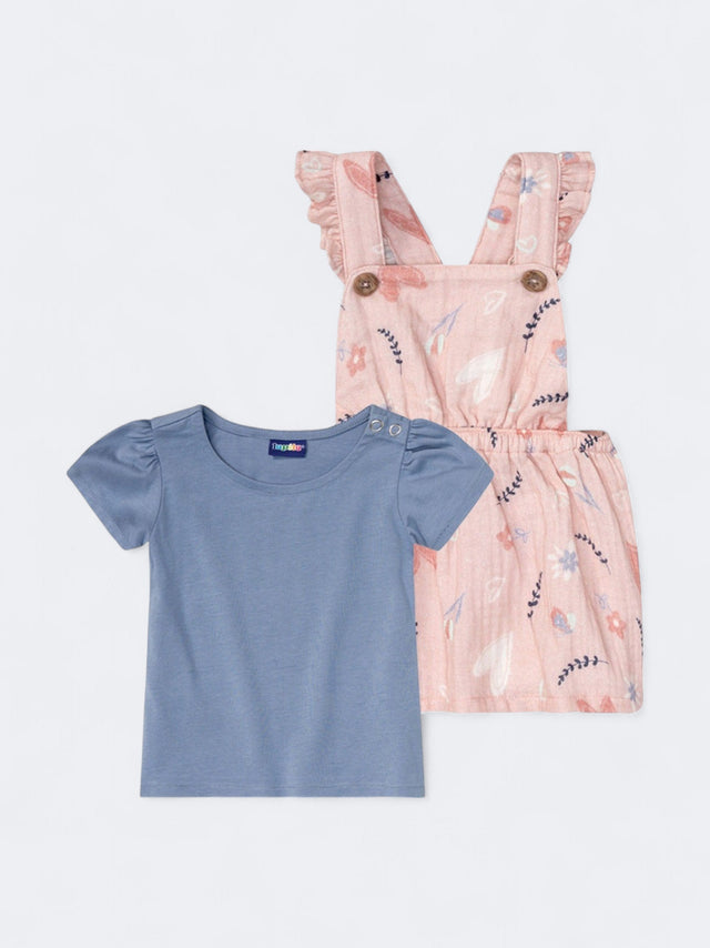 Image for Kid's Girl's Set 2 Pcs,Rose/Purple