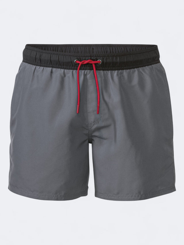 Image for Men's Plain Swim Short,Grey