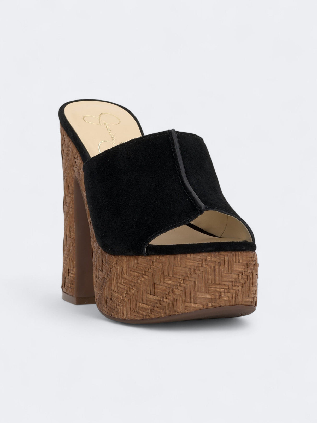 Image for Women's Textured High Heeled Sandals,Black