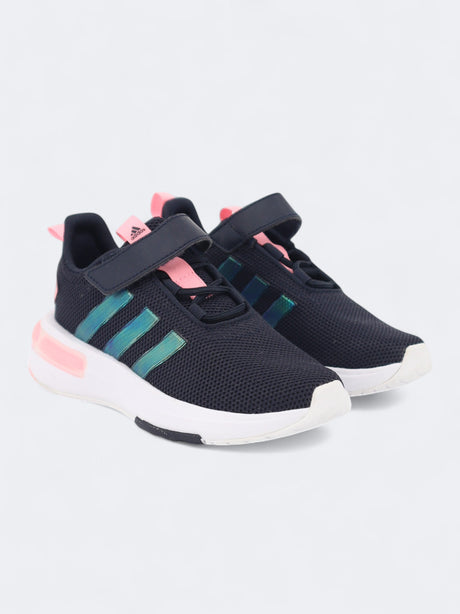 Image for Kid's Girl's Textured Sneakers,Navy