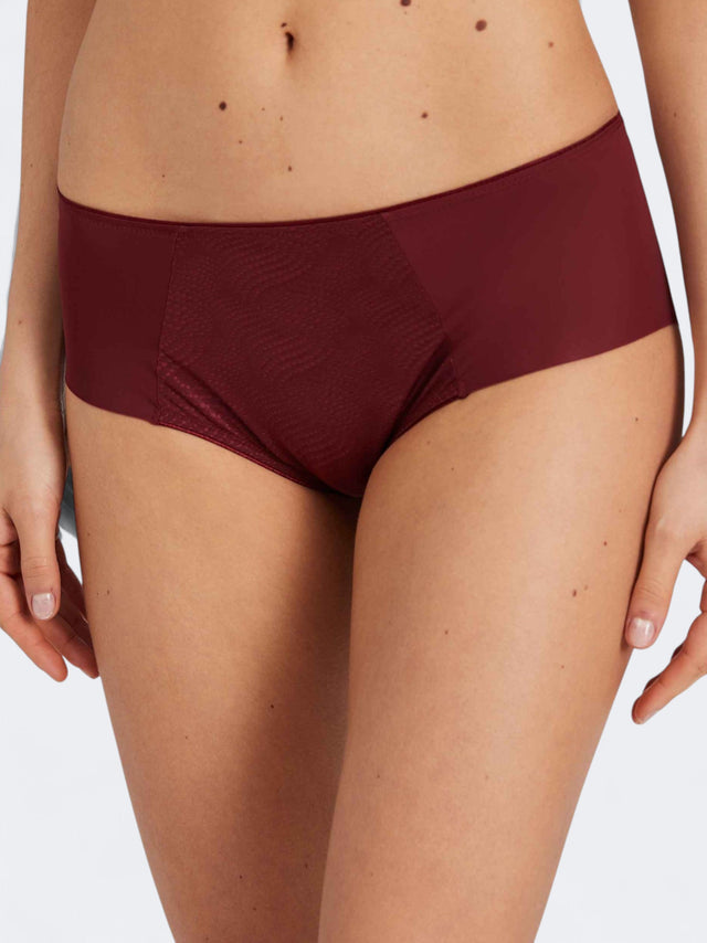 Image for Women's Textured Thongs,Burgundy