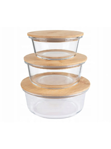 Image for Set Of Glass Containers