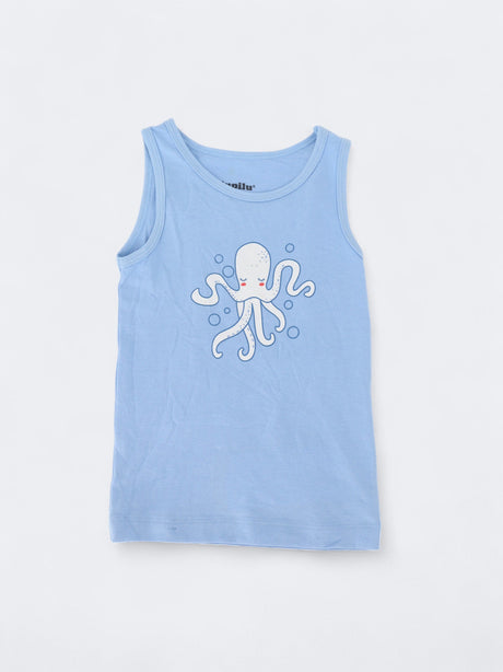 Image for Kids Boy's Cotton Printed T-Shirt,Light Blue