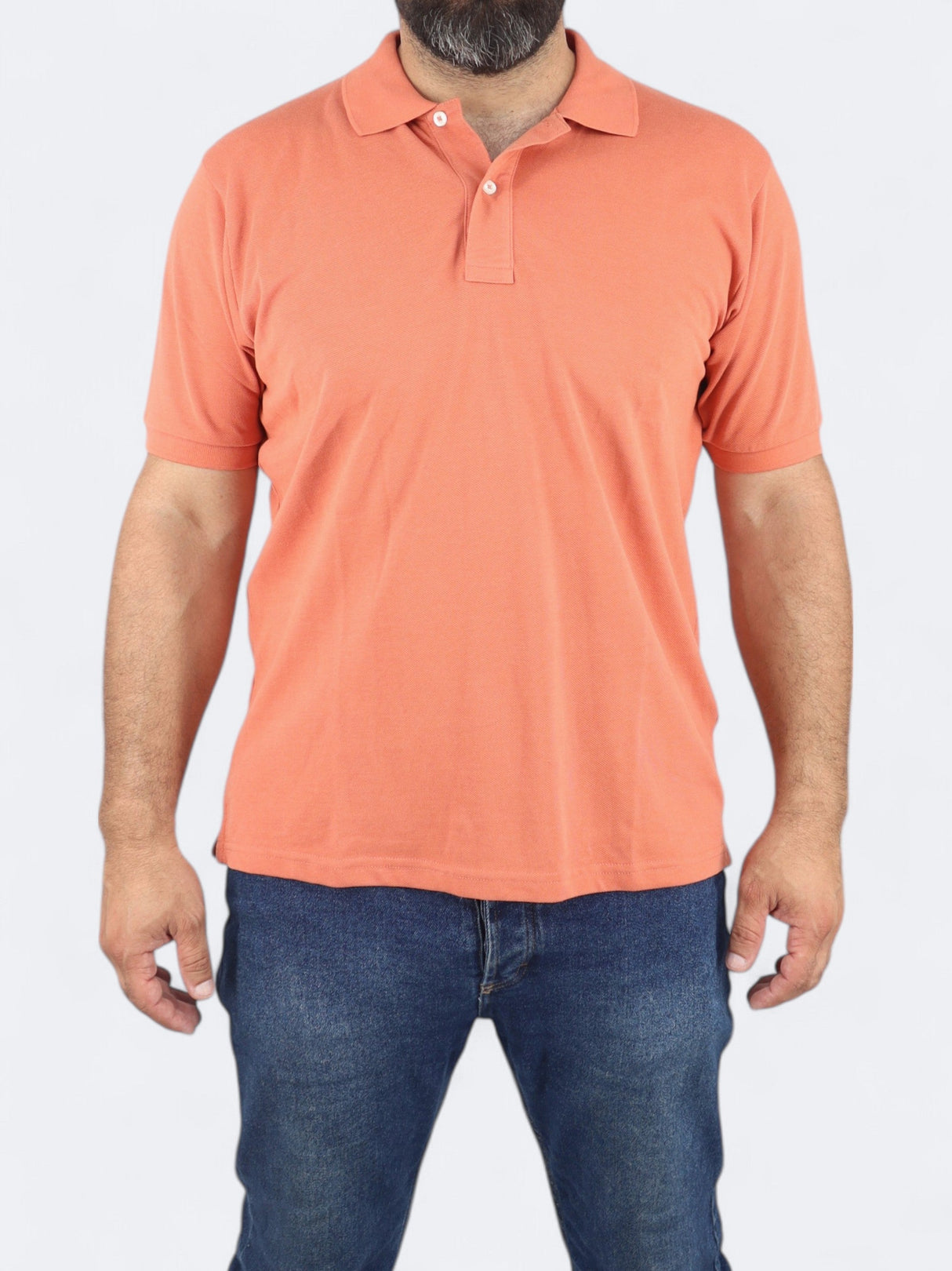 Image for Men's Plain T-Shirt,Warm Orange