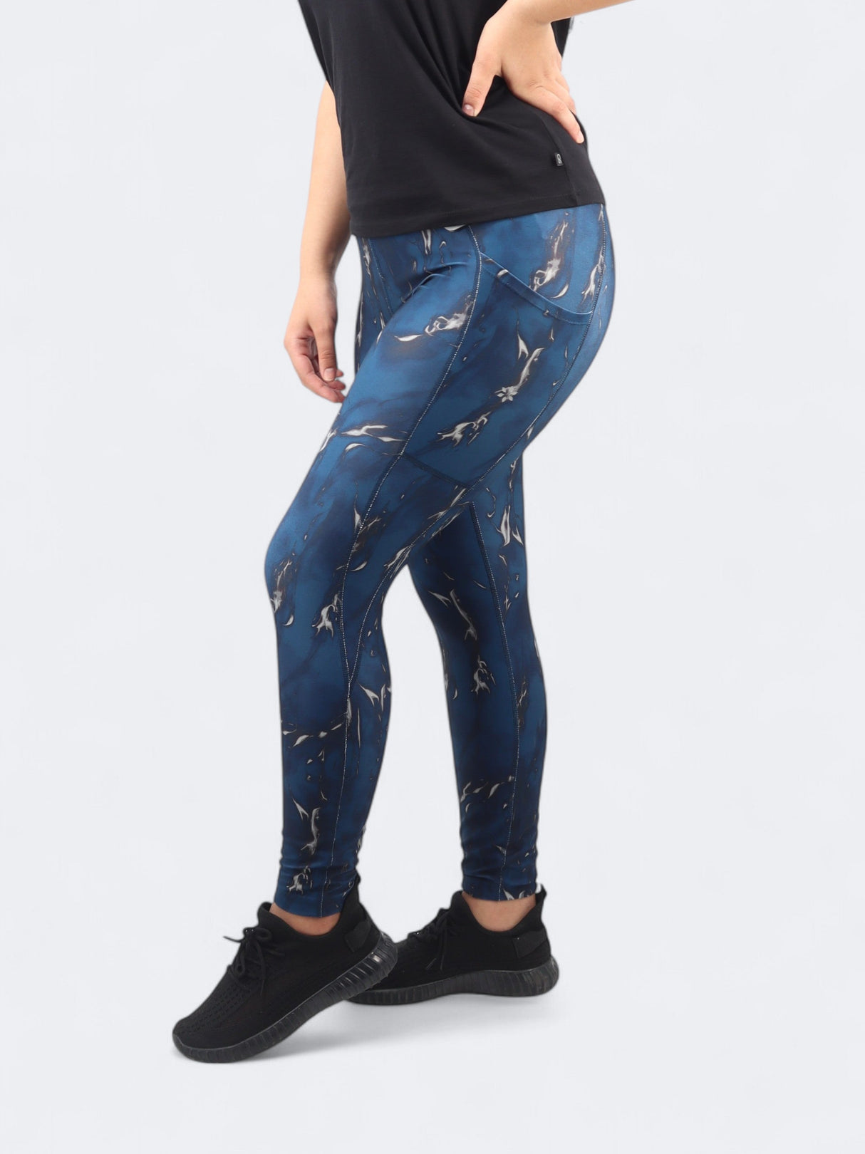 Image for Women's Graphic Printed Leggings,Multi