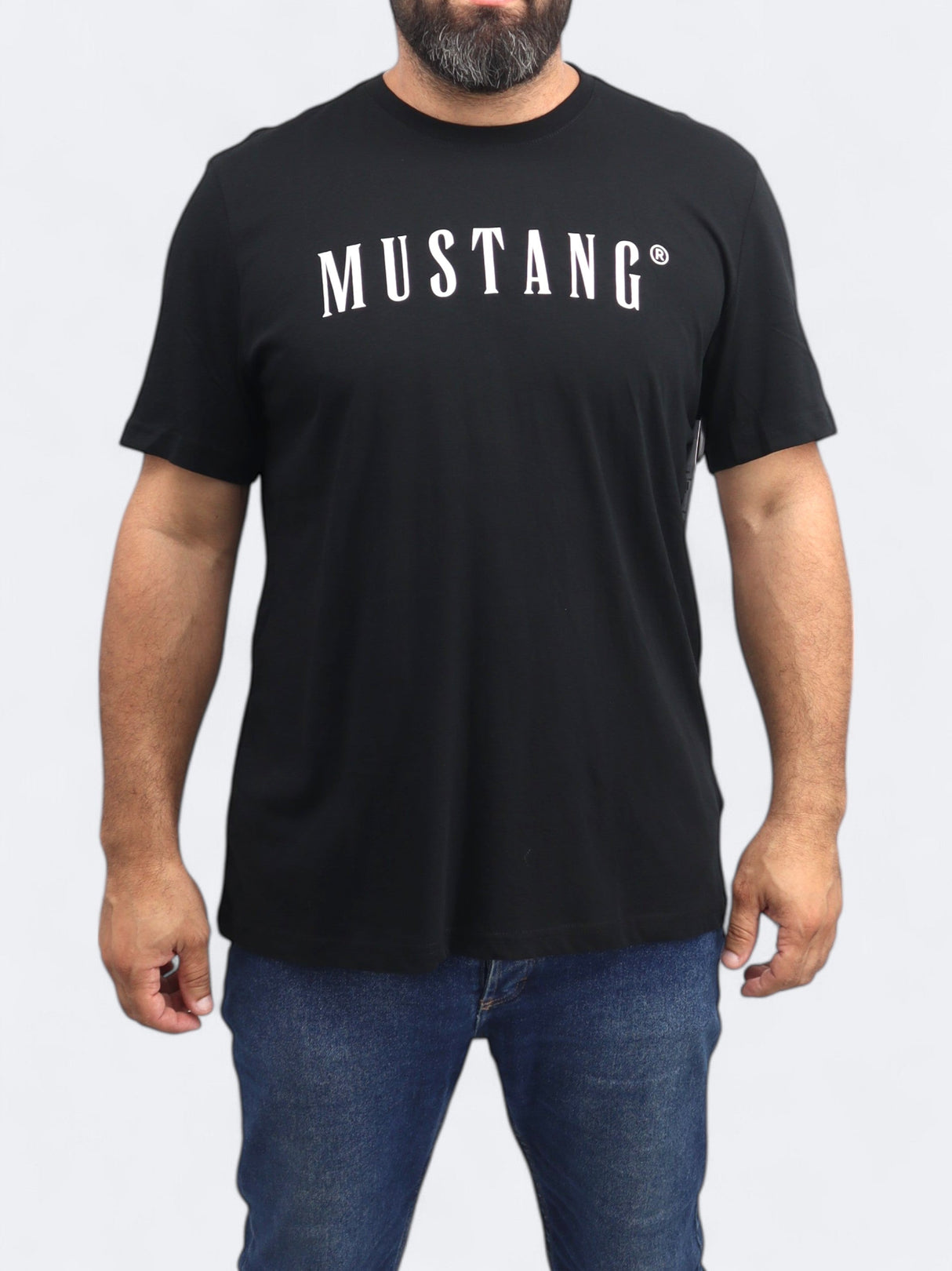 Image for Men's Logo Printed T-Shirt,Black
