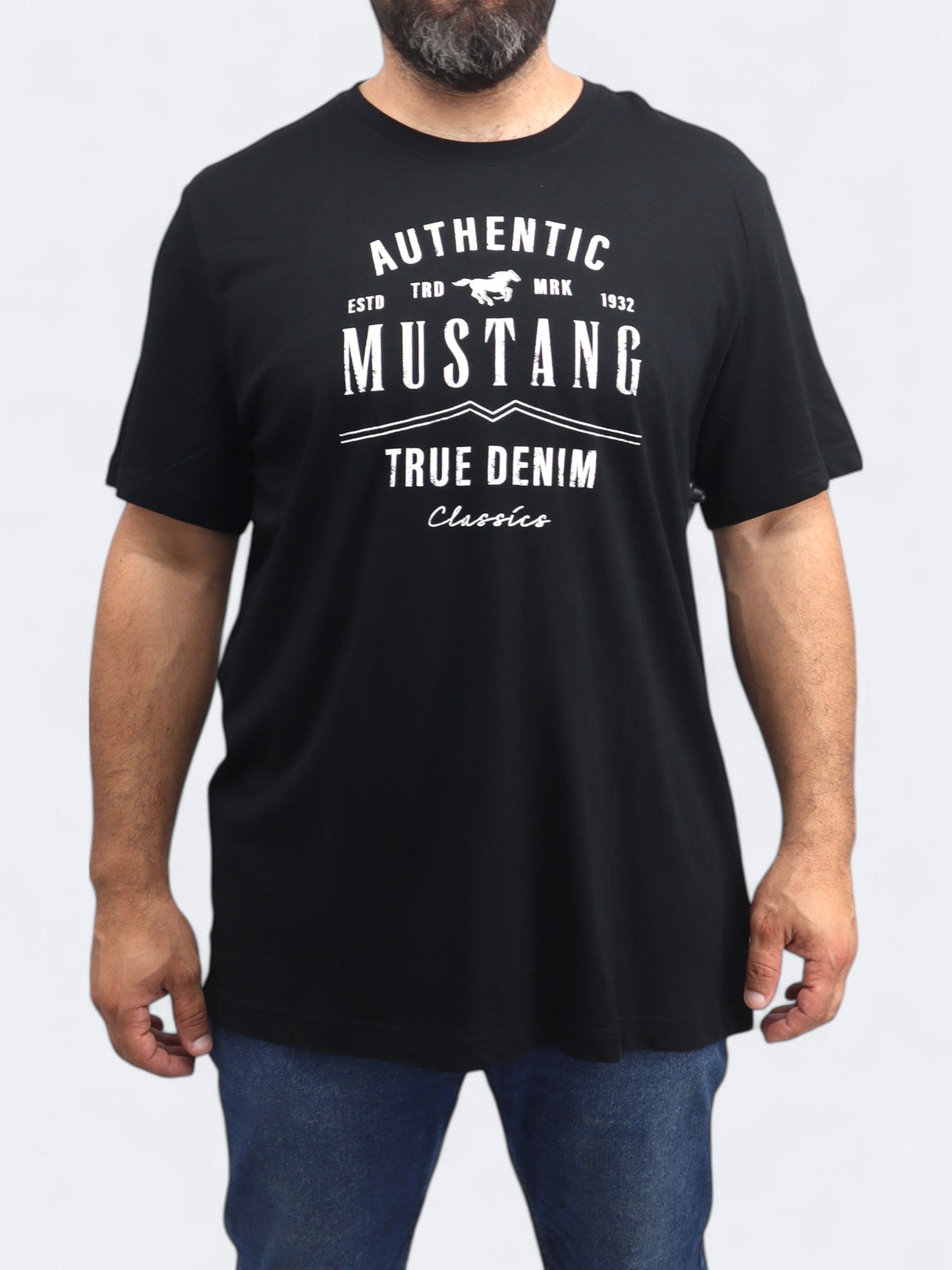 Image for Men's  Printed T-Shirt,Black