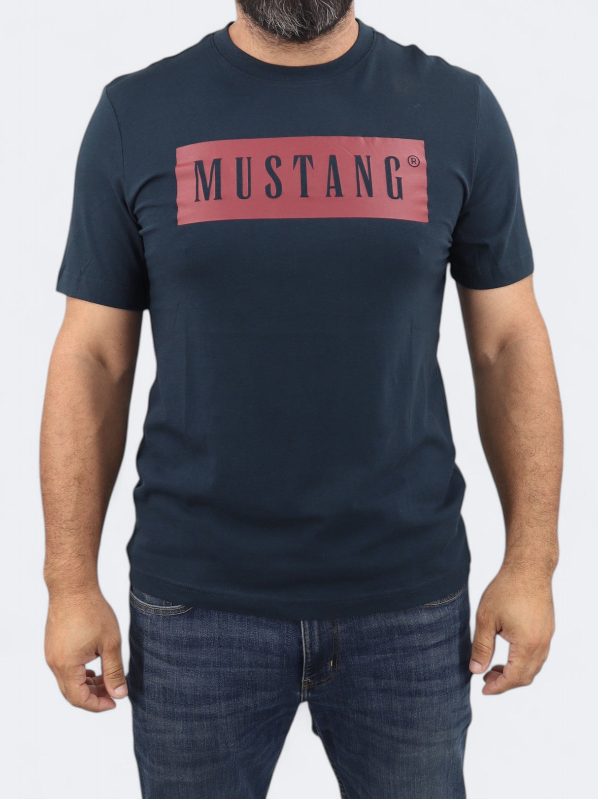 Image for Men's Printed T-Shirt,Navy