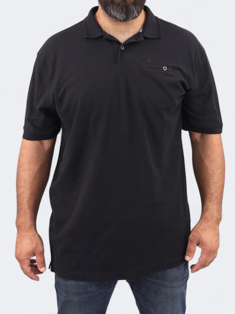 Image for Men's Plain T-Shirt,One Pocket,Black