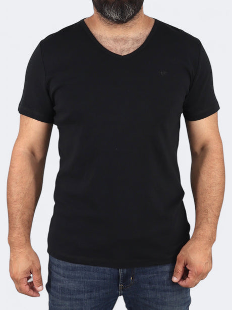 Image for Men's Plain T-Shirt,Black
