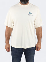 Image for Men's Printed T-Shirt,Cream