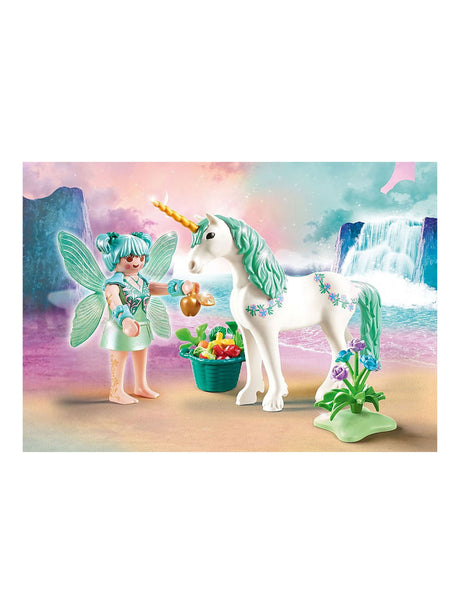 Image for Unicorn With Feeding Fairy