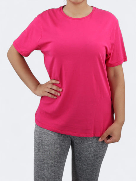 Image for Women's Plain T-Shirt,Pink