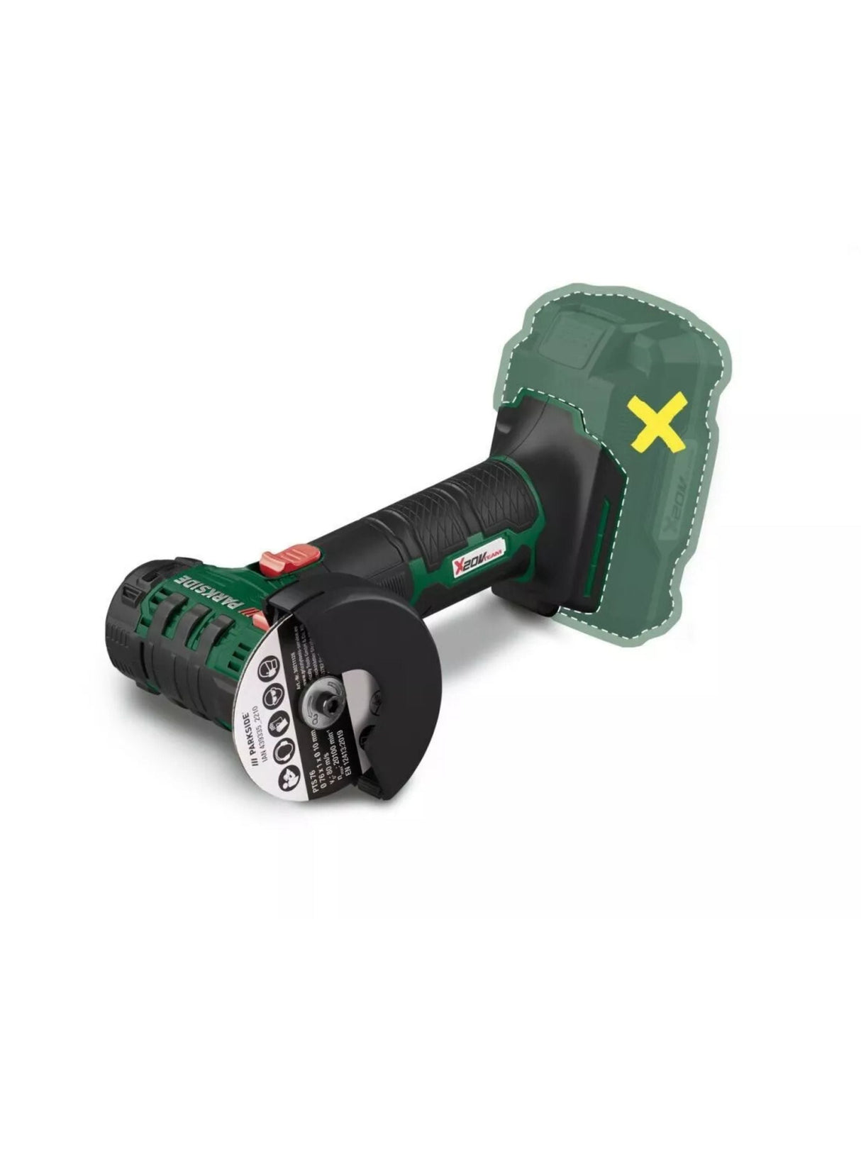 Image for Cordless Angle Grinder