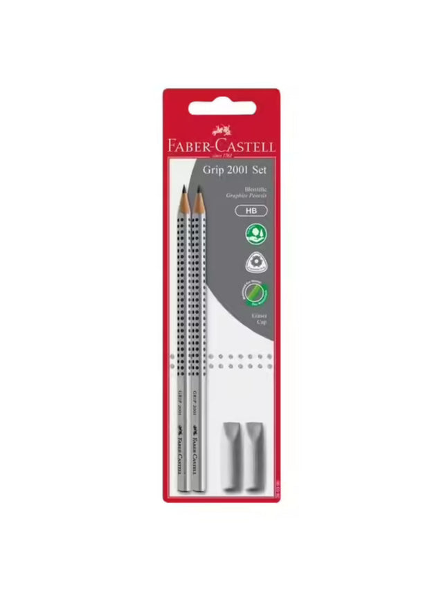 Image for Set Of 2 Pencils And Erasers