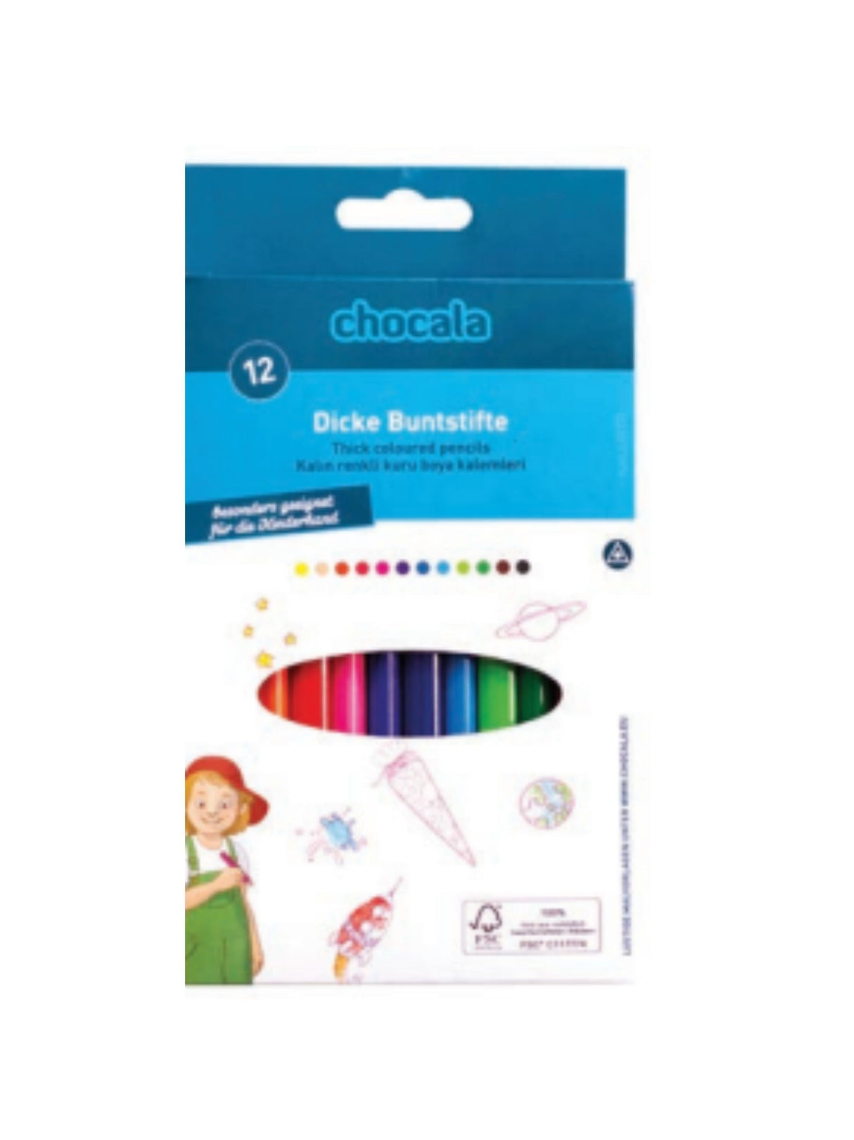 Image for Thick Colored Pencils