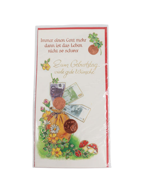 Image for Happy Birthday Cute Greeting German Card