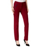 Image for Women's Plain Pant Faux Pocket,Burgundy