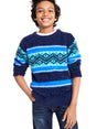 Image for Kids Boy's Mohair Plaid Sweaters,Multi