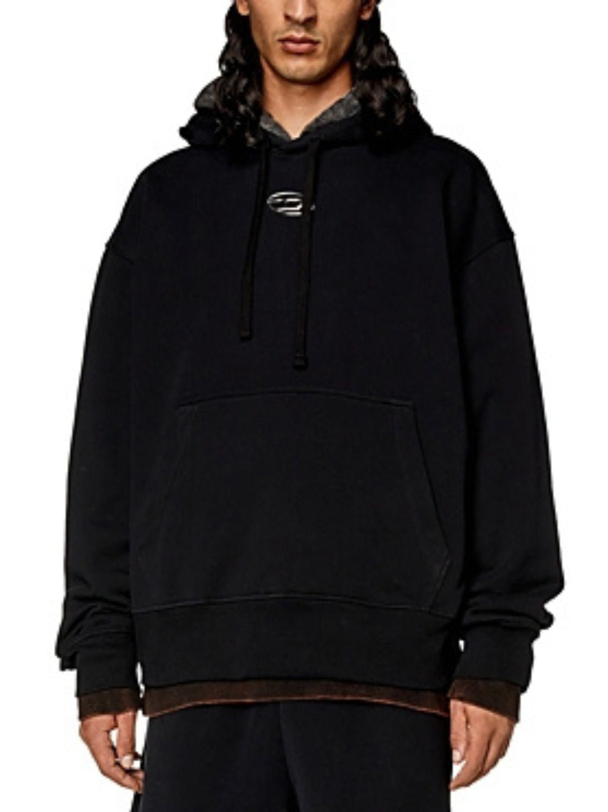 Image for Men's Hoodies Plain Sweaters,Black