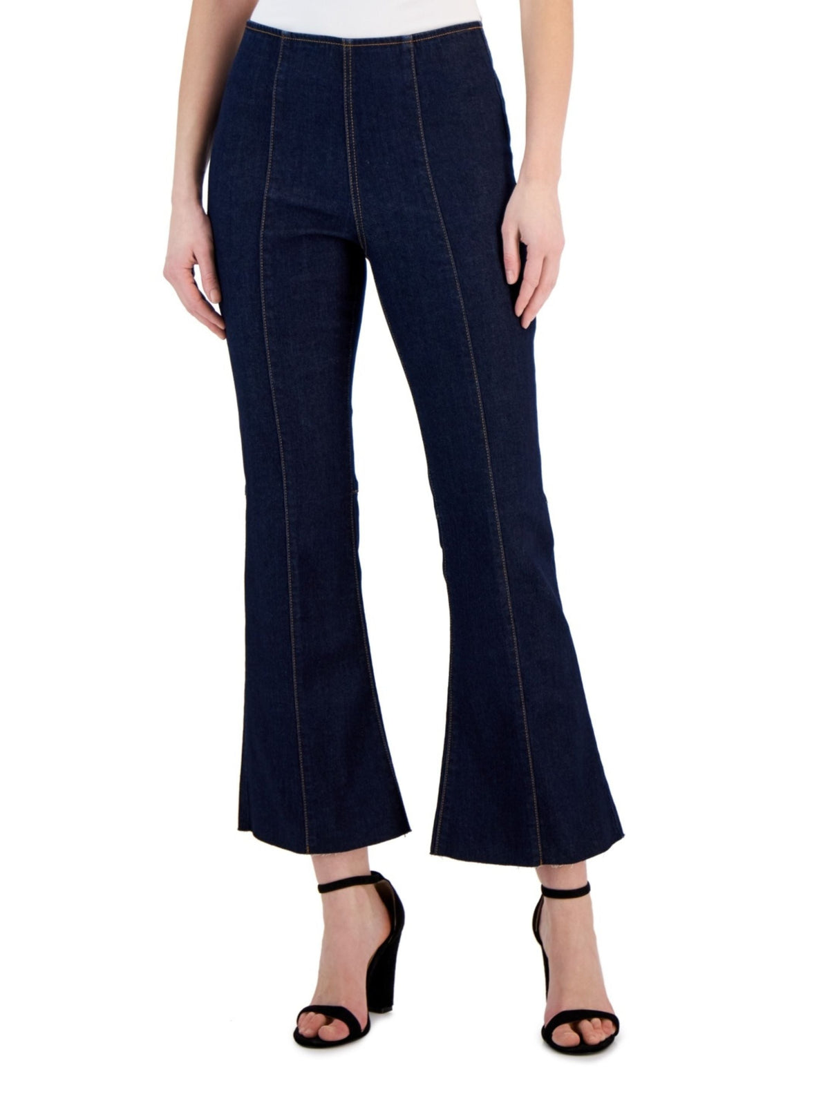 Image for Women's Bottom Wide  Jeans,Navy