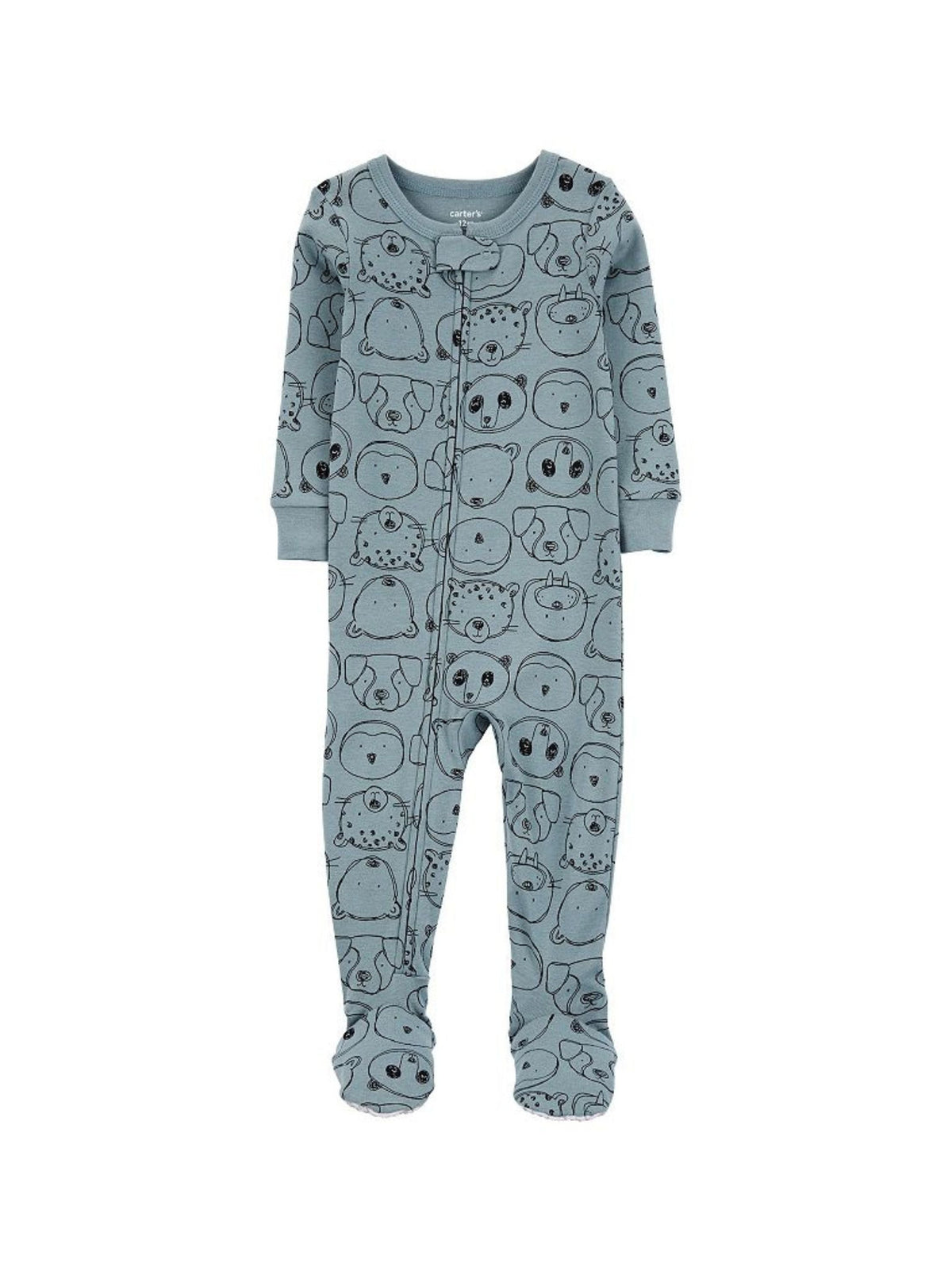 Image for Kids Boy's Printed Jumpsuit,Dust Grey