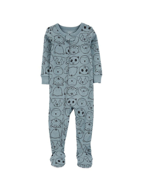 Image for Kids Boy's Printed Jumpsuit,Dust Grey