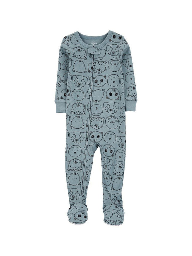 Image for Kids Boy's Printed Jumpsuit,Dust Grey